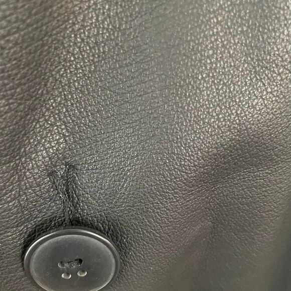 Winlit Women's Black Trench Coat Medium - Picture 6 of 7